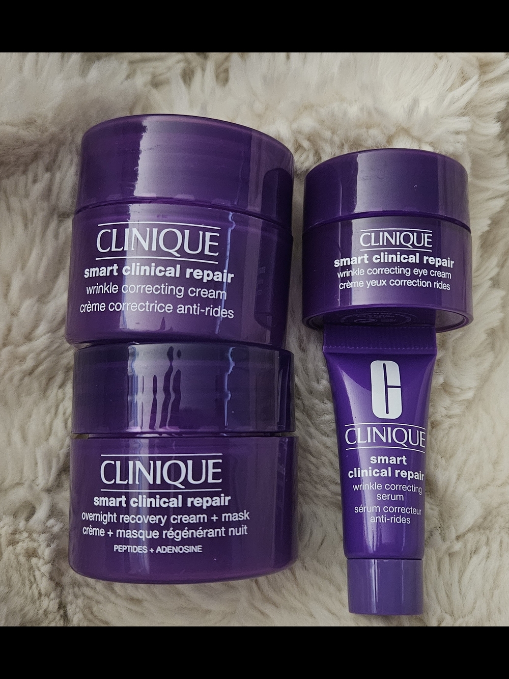 Clinique Smart Clinical Repair Skincare Set - Lot of 4